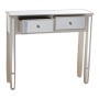 Console Alexandra House Living Champagne Bois 90 x 80 x 25 cm de Alexandra House Living, Tables - Réf : D1624337, Prix : 262,...