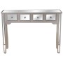 Console Alexandra House Living Champagne Legno 110 x 80 x 30 cm di Alexandra House Living, Tavoli - Rif: D1624338, Prezzo: 29...