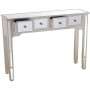 Console Alexandra House Living Champagne Legno 110 x 80 x 30 cm di Alexandra House Living, Tavoli - Rif: D1624338, Prezzo: 29...