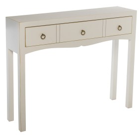 Console Alexandra House Living Bianco Legno 94 x 78 x 24 cm di Alexandra House Living, Tavoli - Rif: D1624346, Prezzo: 257,49...