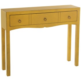 Console Alexandra House Living Giallo Legno 94 x 78 x 24 cm di Alexandra House Living, Tavoli - Rif: D1624347, Prezzo: 257,49...