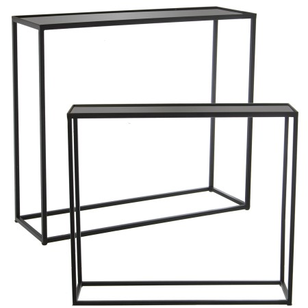 Set de mesas Alexandra House Living Negro Metal 2 Piezas de Alexandra House Living, Mesas - Ref: D1624353, Precio: 256,36 €, ...