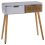 Console Alexandra House Living Bianco Legno 80 x 78 x 30 cm di Alexandra House Living, Tavoli - Rif: D1624360, Prezzo: 246,11...