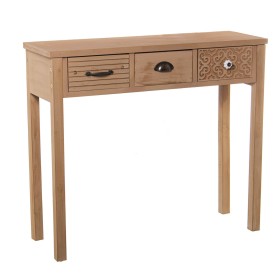 Console Alexandra House Living Marron Bois 90 x 78 x 30 cm de Alexandra House Living, Tables - Réf : D1624364, Prix : 250,23 ...