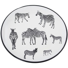 Centerpiece Alexandra House Living Ceramic Zebra 9 x 32 x 33 cm by Alexandra House Living, Ornaments - Ref: D1621444, Price: ...