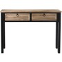 Console Alexandra House Living Brown Black Wood 110 x 80 x 28 cm by Alexandra House Living, Tables - Ref: D1624380, Price: 22...