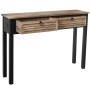 Console Alexandra House Living Brown Black Wood 110 x 80 x 28 cm by Alexandra House Living, Tables - Ref: D1624380, Price: 22...