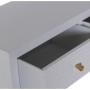 Console Alexandra House Living Bianco Dorato Legno 107 x 78 x 30 cm di Alexandra House Living, Tavoli - Rif: D1624383, Prezzo...