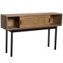 Console Alexandra House Living Marron Noir Bois osier 120 x 75 x 30 cm de Alexandra House Living, Tables - Réf : D1624386, Pr...