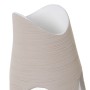 Floor vase Alexandra House Living Ecru Ceramic Stripes Circles 24 x 24 x 63 cm by Alexandra House Living, Vases - Ref: D16214...