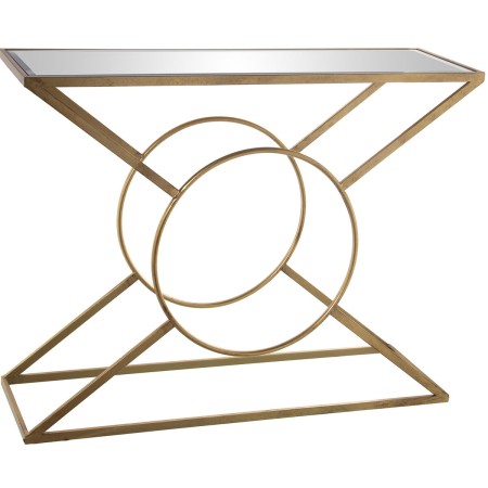 Console Alexandra House Living Transparent Golden Metal 100 x 79 x 32 cm by Alexandra House Living, Tables - Ref: D1624394, P...