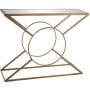 Console Alexandra House Living Transparent Doré Métal 100 x 79 x 32 cm de Alexandra House Living, Tables - Réf : D1624394, Pr...