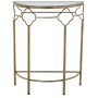 Console Alexandra House Living Transparent Golden Metal 60 x 75 x 31 cm by Alexandra House Living, Tables - Ref: D1624398, Pr...