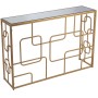 Console Alexandra House Living Transparent Golden Metal 120 x 80 x 28 cm by Alexandra House Living, Tables - Ref: D1624408, P...