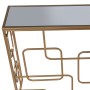 Console Alexandra House Living Transparent Doré Métal 120 x 80 x 28 cm de Alexandra House Living, Tables - Réf : D1624408, Pr...