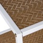 Console Alexandra House Living White Brown Metal 80 x 80 x 35 cm by Alexandra House Living, Tables - Ref: D1624410, Price: 24...