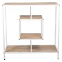 Console Alexandra House Living Blanc Marron Métal 80 x 80 x 35 cm de Alexandra House Living, Tables - Réf : D1624410, Prix : ...