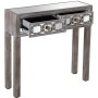 Console Alexandra House Living Transparent Doré Bois 80 x 80 x 25 cm de Alexandra House Living, Tables - Réf : D1624414, Prix...