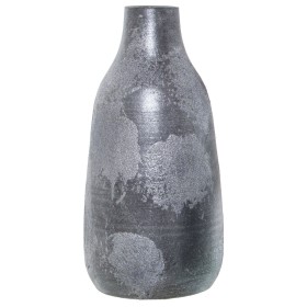 Vase Alexandra House Living Argenté Céramique Finition vieillie 17 x 18 x 39 cm de Alexandra House Living, Vases - Réf : D162...