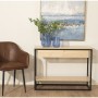 Console Alexandra House Living Brown Metal 100 x 75 x 35 cm by Alexandra House Living, Tables - Ref: D1624421, Price: 277,91 ...