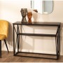 Console Alexandra House Living Nero Metallo 100 x 75 x 30 cm di Alexandra House Living, Tavoli - Rif: D1624423, Prezzo: 220,5...