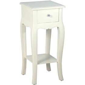 Side table Alexandra House Living White Wood 35 x 77 x 35 cm by Alexandra House Living, Tables - Ref: D1624625, Price: 219,45...