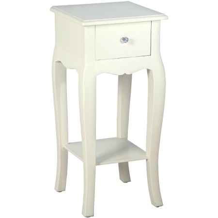 Mesa de apoio Alexandra House Living Branco Madeira 35 x 77 x 35 cm de Alexandra House Living, Jogos de móveis - Ref: D162462...