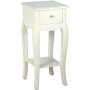 Tavolo aggiuntivo Alexandra House Living Bianco Legno 35 x 77 x 35 cm di Alexandra House Living, Tavoli - Rif: D1624625, Prez...