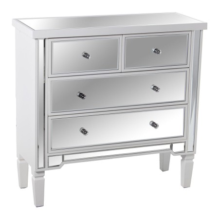 Chest of drawers Alexandra House Living Champagne Wood Mirror 85 x 84 x 33 cm by Alexandra House Living, Chest of Drawers - R...