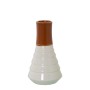 Vase Alexandra House Living Crème Terre cuite Céramique 13 x 14 x 24 cm de Alexandra House Living, Vases - Réf : D1621464, Pr...