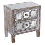 Table de Nuit Alexandra House Living Transparent Doré Bois Miroir 55 x 60 x 35 cm de Alexandra House Living, Tables de chevet...