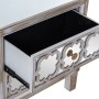 Table de Nuit Alexandra House Living Transparent Doré Bois Miroir 55 x 60 x 35 cm de Alexandra House Living, Tables de chevet...