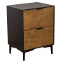 Nightstand Alexandra House Living Brown Black Metal 45 x 60 x 35 cm by Alexandra House Living, Bedside Tables - Ref: D1624674...