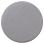 Pouffe Alexandra House Living Grey Velvet Wood 50 x 30 x 50 cm by Alexandra House Living, Bean Bags - Ref: D1624685, Price: 2...