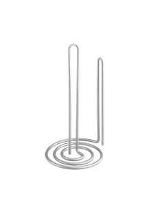 Portarotolo di Carta da Cucina Metaltex My-Roll Spirale Metallo (ø15 x 32 cm) da Metaltex, Ripiani e supporti - Ref: S7911573...