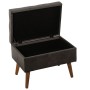 Banqueta Alexandra House Living Negro Madera 60 x 45 x 40 cm Arcón de Alexandra House Living, Sillas - Ref: D1624696, Precio:...