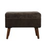 Banqueta Alexandra House Living Negro Madera 60 x 45 x 40 cm Arcón de Alexandra House Living, Sillas - Ref: D1624696, Precio:...