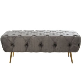 Banco de Pé-de-cama Alexandra House Living Cinzento Madeira 120 x 45 x 50 cm de Alexandra House Living, Cadeiras - Ref: D1624...