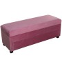 Shoe bench Alexandra House Living Pink Wood 120 x 45 x 43 cm by Alexandra House Living, Chairs - Ref: D1624716, Price: 326,10...