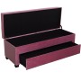 Shoe bench Alexandra House Living Pink Wood 120 x 45 x 43 cm by Alexandra House Living, Chairs - Ref: D1624716, Price: 326,10...