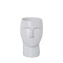 Vase Alexandra House Living Blanc Céramique Visage 12 x 12 x 22 cm de Alexandra House Living, Vases - Réf : D1621475, Prix : ...