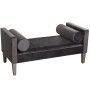 Banco de Pé-de-cama Alexandra House Living Cinzento Madeira 113 x 52 x 53 cm de Alexandra House Living, Cadeiras - Ref: D1624...