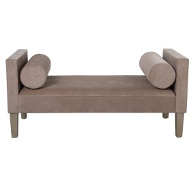 Banc de Pied de Lit Alexandra House Living Crème Bois 113 x 52 x 53 cm de Alexandra House Living, Chaises - Réf : D1624719, P...