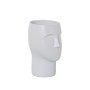 Vase Alexandra House Living Blanc Céramique Visage 12 x 12 x 22 cm de Alexandra House Living, Vases - Réf : D1621475, Prix : ...