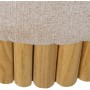 Pouf Alexandra House Living Jaune Beige Bois 38 x 40 x 38 cm de Alexandra House Living, Fauteuils poire - Réf : D1624744, Pri...