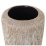 Vase Alexandra House Living Blanc Beige Céramique Rayures 17 x 17 x 37 cm de Alexandra House Living, Vases - Réf : D1621498, ...