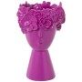 Vase Alexandra House Living Fuchsia Ceramic Face 18 x 18 x 27 cm by Alexandra House Living, Vases - Ref: D1621501, Price: 65,...