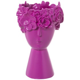 Vase Alexandra House Living Fuchsia Céramique Visage 18 x 18 x 27 cm de Alexandra House Living, Vases - Réf : D1621501, Prix ...