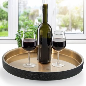 Tray Alexandra House Living Metal by Alexandra House Living, Bowls - Ref: D1626840, Price: 45,81 €, Discount: %