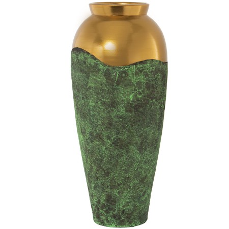 Vase Alexandra House Living Vert Doré Céramique 30 x 30 x 76 cm de Alexandra House Living, Vases - Réf : D1621504, Prix : 125...